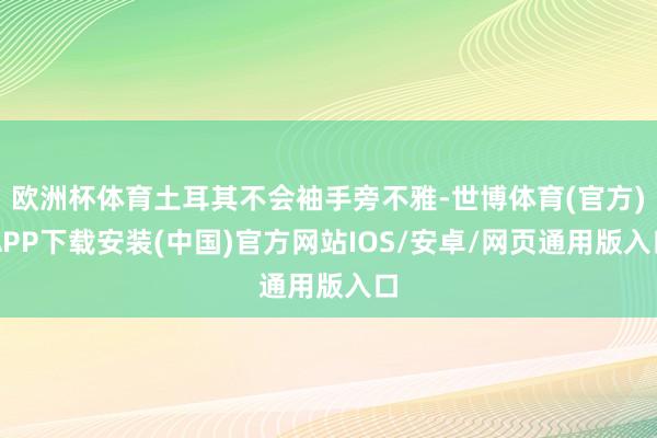 欧洲杯体育土耳其不会袖手旁不雅-世博体育(官方)APP下载安装(中国)官方网站IOS/安卓/网页通用版入口